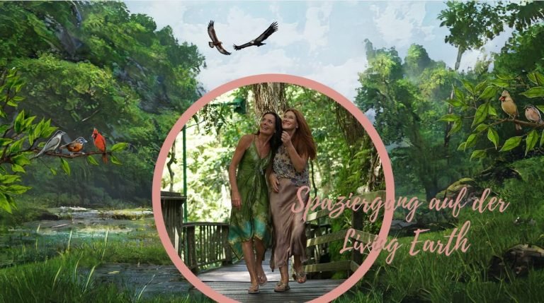 Spaziergang über die Living Earth