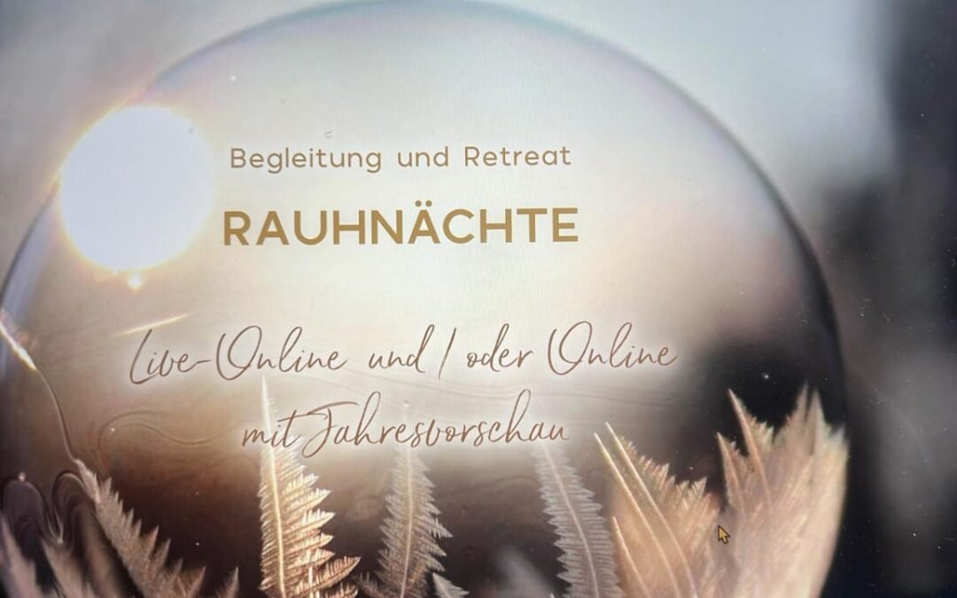 OKiTALK.news – EINLADUNG ZUM BESONDEREN RAUHNÄCHTE-ERLEBNIS MIT GÜNTER KERSCHBAUMMAYR – 06.12.2024 – 18 Uhr live –