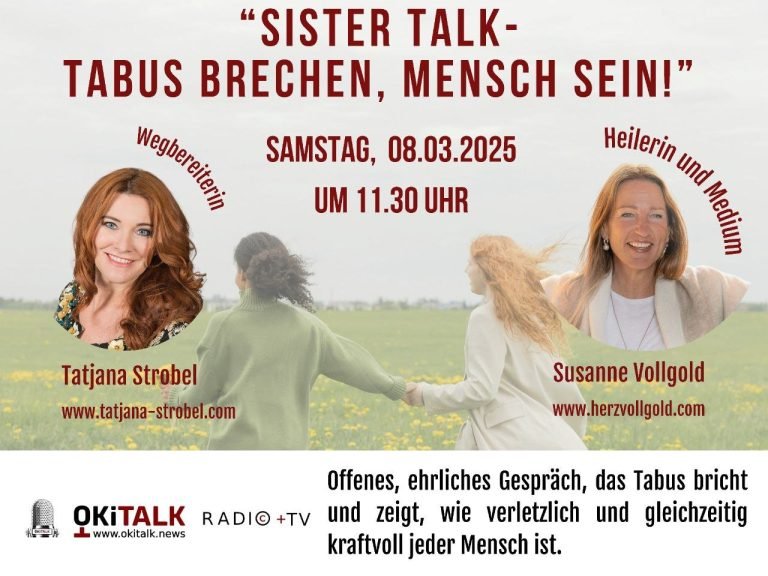 Sistertalk – Tabus brechen – Mensch sein!