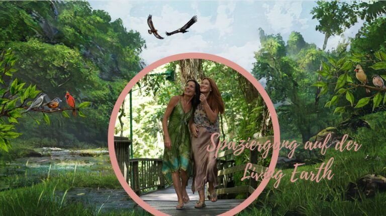 Spaziergang über die Living Earth