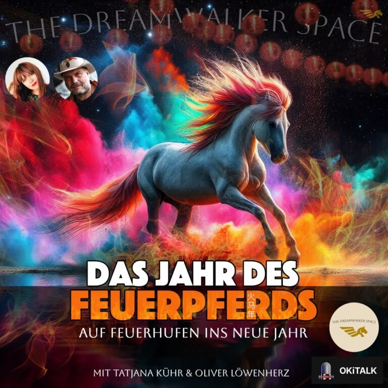 THE YEAR OF THE FIRE HORSE - The Dreamwalker Space and OKiTALK celebrate New Year with you