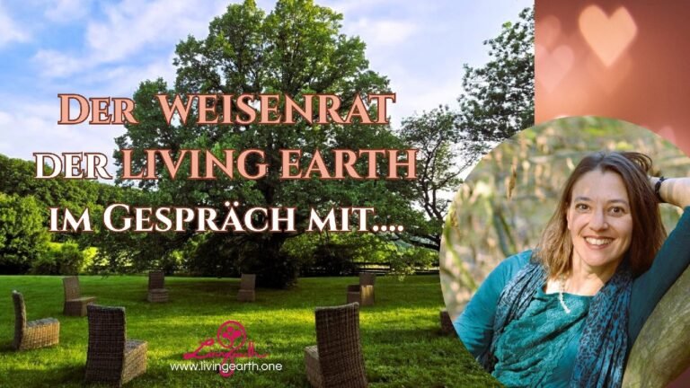 Weisenrat der Living Earth Dr. Iris Kunze im Gespräch mit den Baumflüsterern Carl und Anette Beier