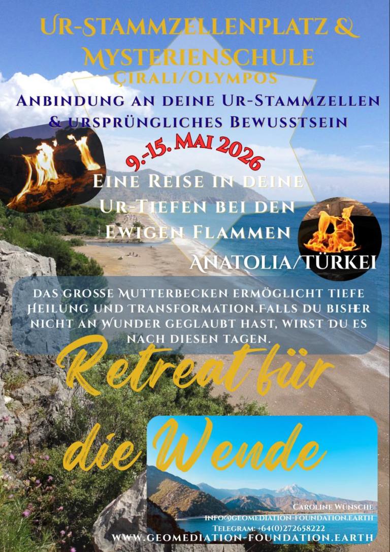 UR - STEM CELL PLACE and MYSTERY SCHOOL CIRALI - OLYMPOS with Caroline