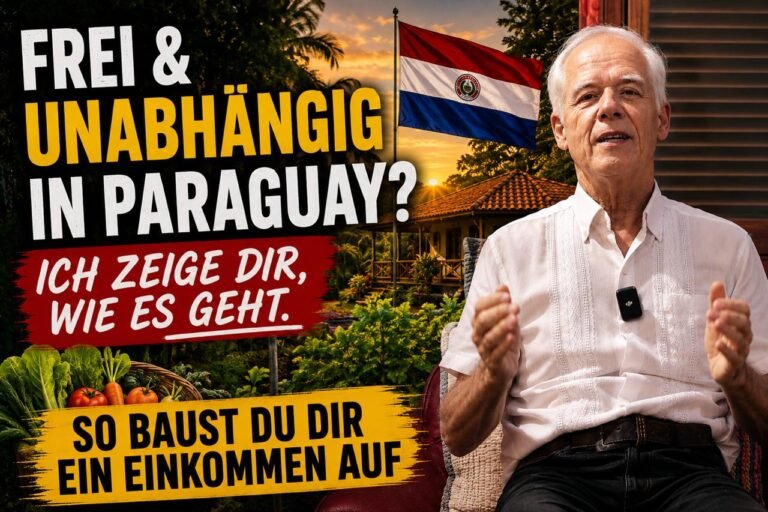 FREI & UNABHÄNGIG in Paraguay? So baust du dir ein Einkommen auf!