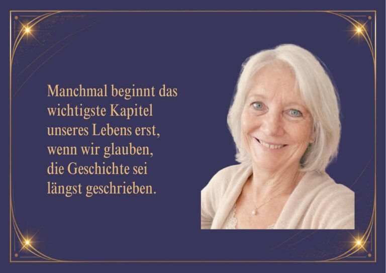 Dr. Kascha Brigitte Lippert – Wie oft muss ein Mensch neu anfangen, um bei sich selbst anzukommen?
