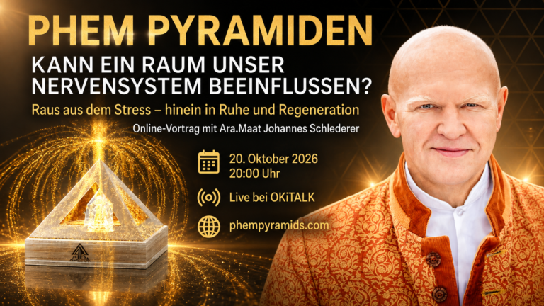 Johannes Schlederer - PHEM PYRAMIDS – CAN A SPACE INFLUENCE OUR NERVOUS SYSTEM?